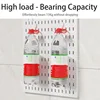 DIY pegboard wall storage kit: punch - free, suitable for wall display in e-sports rooms and studies. 2