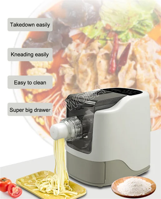 VIVOHOME 110V Electric Automatic Pasta Ramen Noodle Maker Machine with 13  Different Shapes 