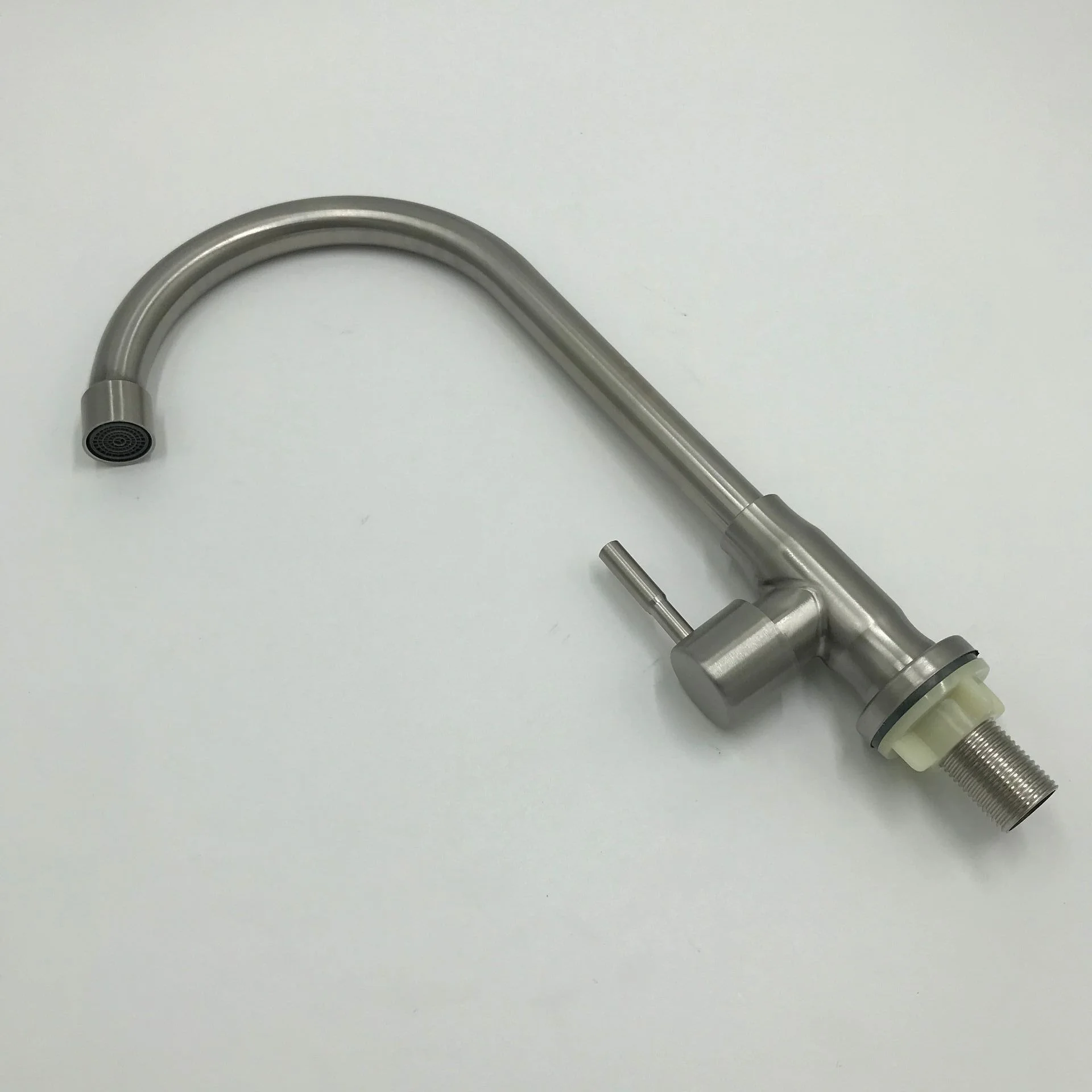 

304 stainless steel tap, wire drawing ball, household kitchen, vegetable washing basin, open installation, single cooling,