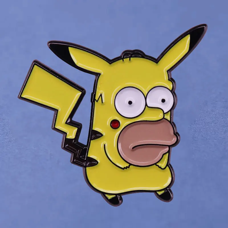 

Жёсткие эмалевые булавки в стиле аниме, Покемон, красивый Пикачу, соберите кавайных студентов, рюкзаков, мультяшных фильмов, брошь, модные ювелирные изделия, подарки