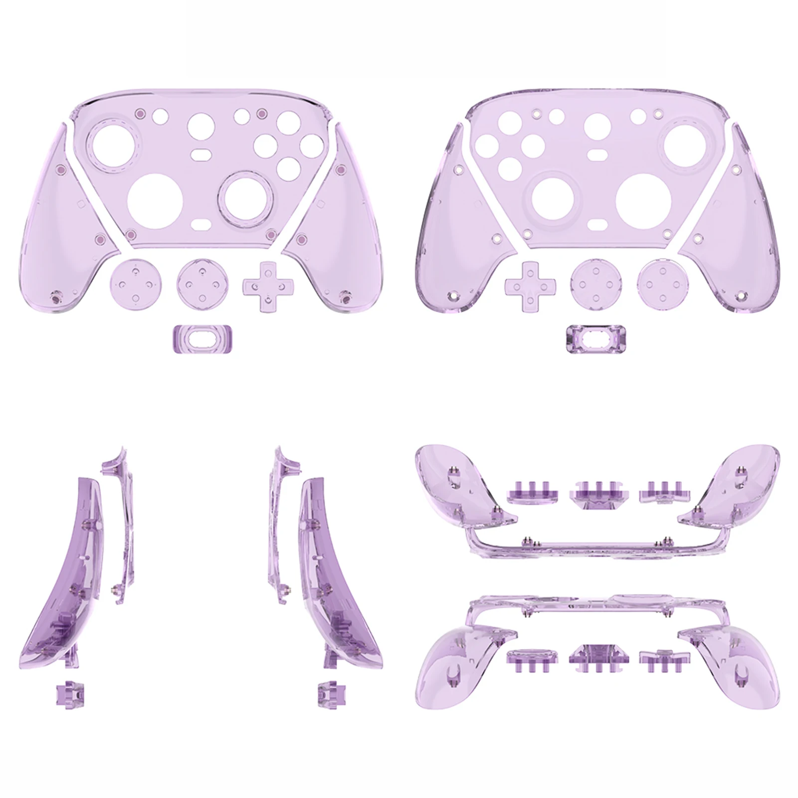 Cover Protettiva Trasparente Antiurto Accessori per Giochi Custodia Antipolvere Anti-caduta Compatibile con Controller Gamesir G7 Pro - immagine 4