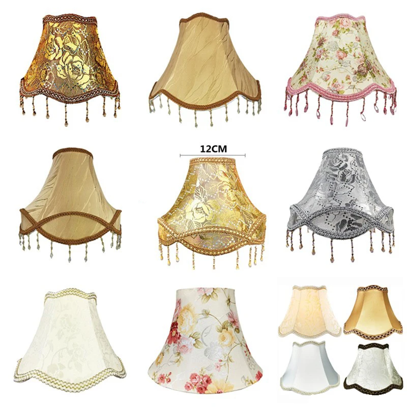 EuropeanStyleTableLampShadeClothBedsideWallLightLampShades