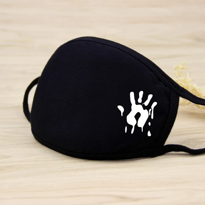 Unisex Black Reusable Cotton Face Mask – Dustproof, Washable, Stylish Mask
