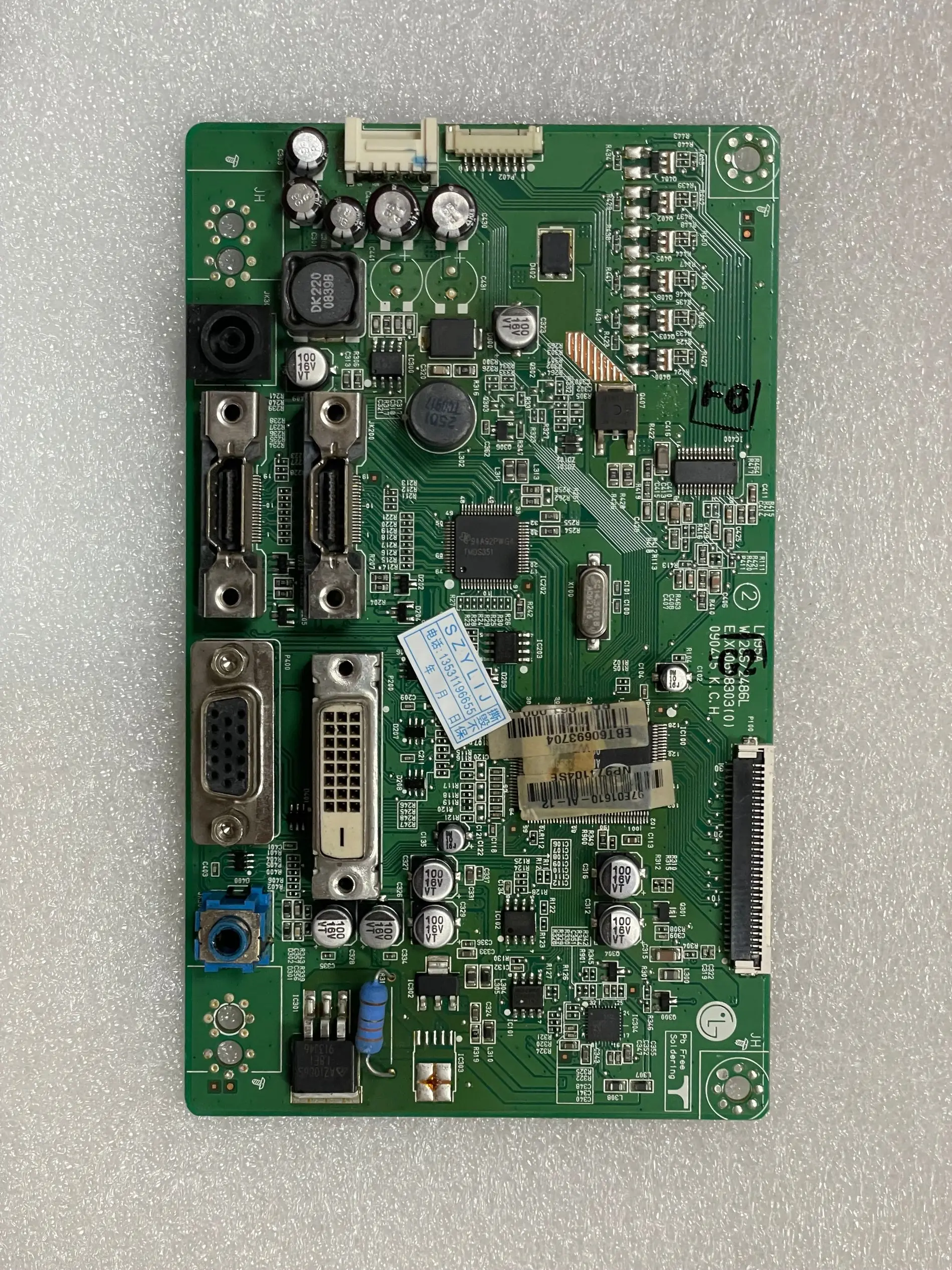 

Б/у и оригинал для W2286/2486L EAX60698303 LM95A в моей руке