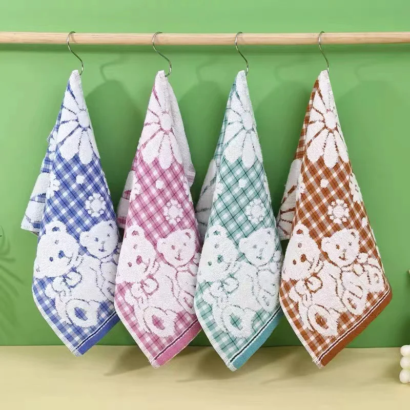 100% Cotton Face Towel Cloth Double Baby Cute Comfortable Soft Child Towel High Quality 3