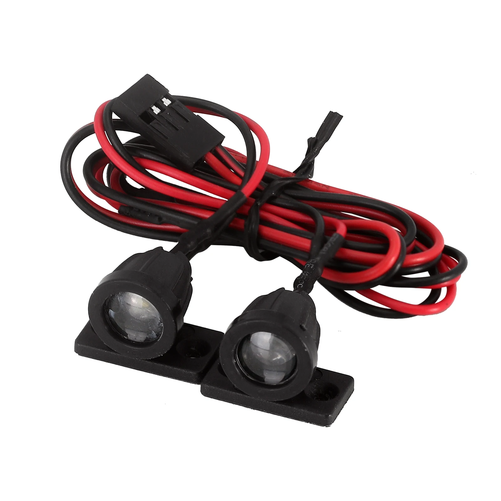 INJORA-  Ʈ, 2LED ,  ƮƮ, 1/10 1/12 1/16 RC  ڵ