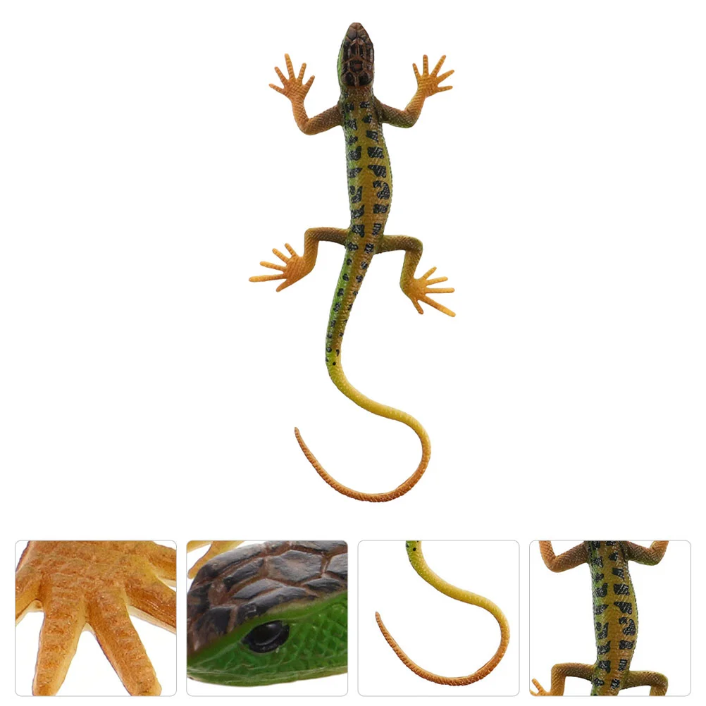 

Plastic Simulation Lizard Decor Animal Models Ornament Trick Boys Outside Kids Toys for Kids