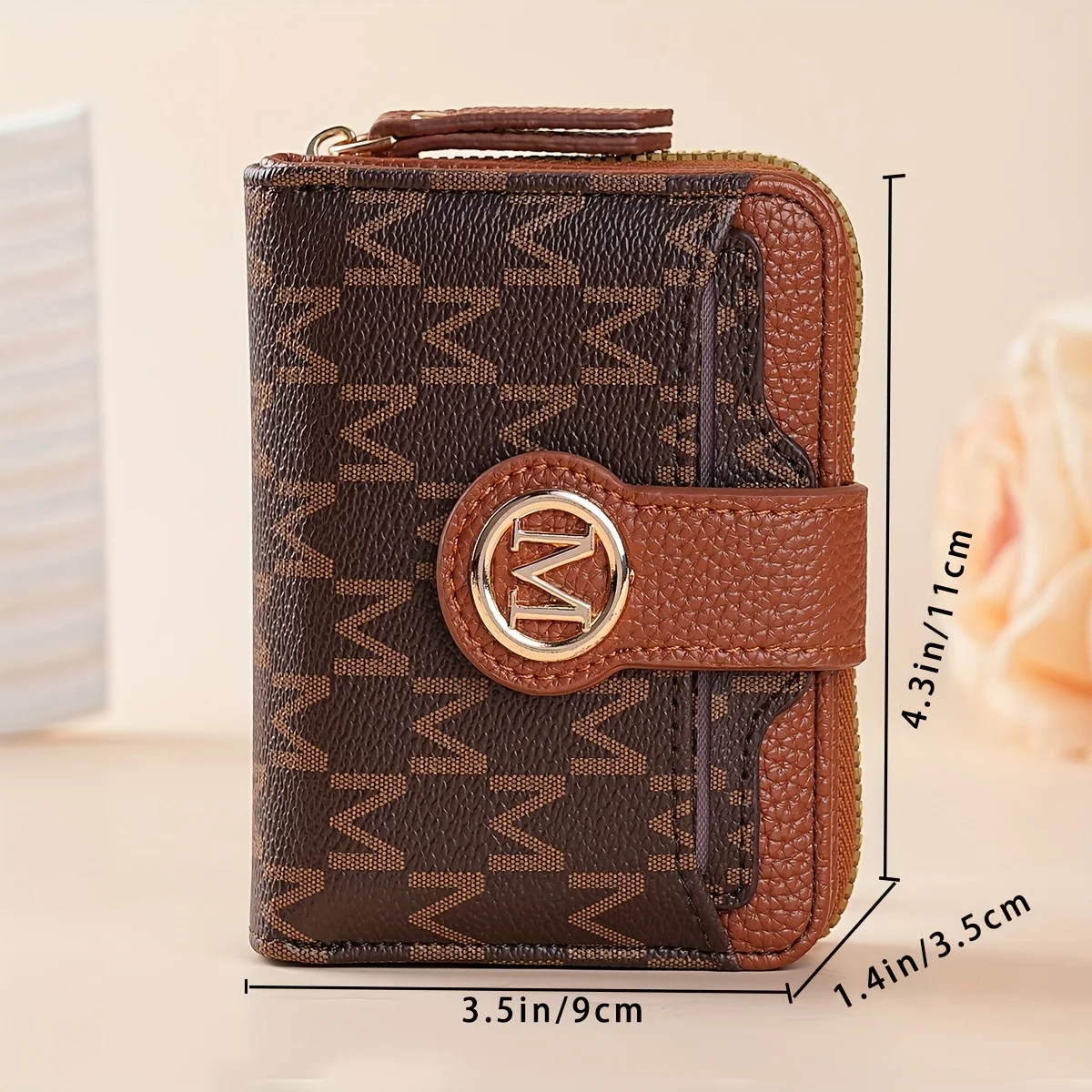 Women's Wallets Multiple Card Slots, Cash Pocket, Retro Style, Mini Purses, Minimalist Charm, Travel Accessory, Daily Essentials