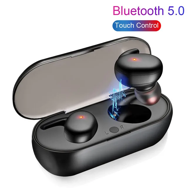TWS Bluetooth 5.0 Wireless Stereo Earphones Earbuds In-ear Noise Reduction Waterproof Headphone Headset With Charging Case 1