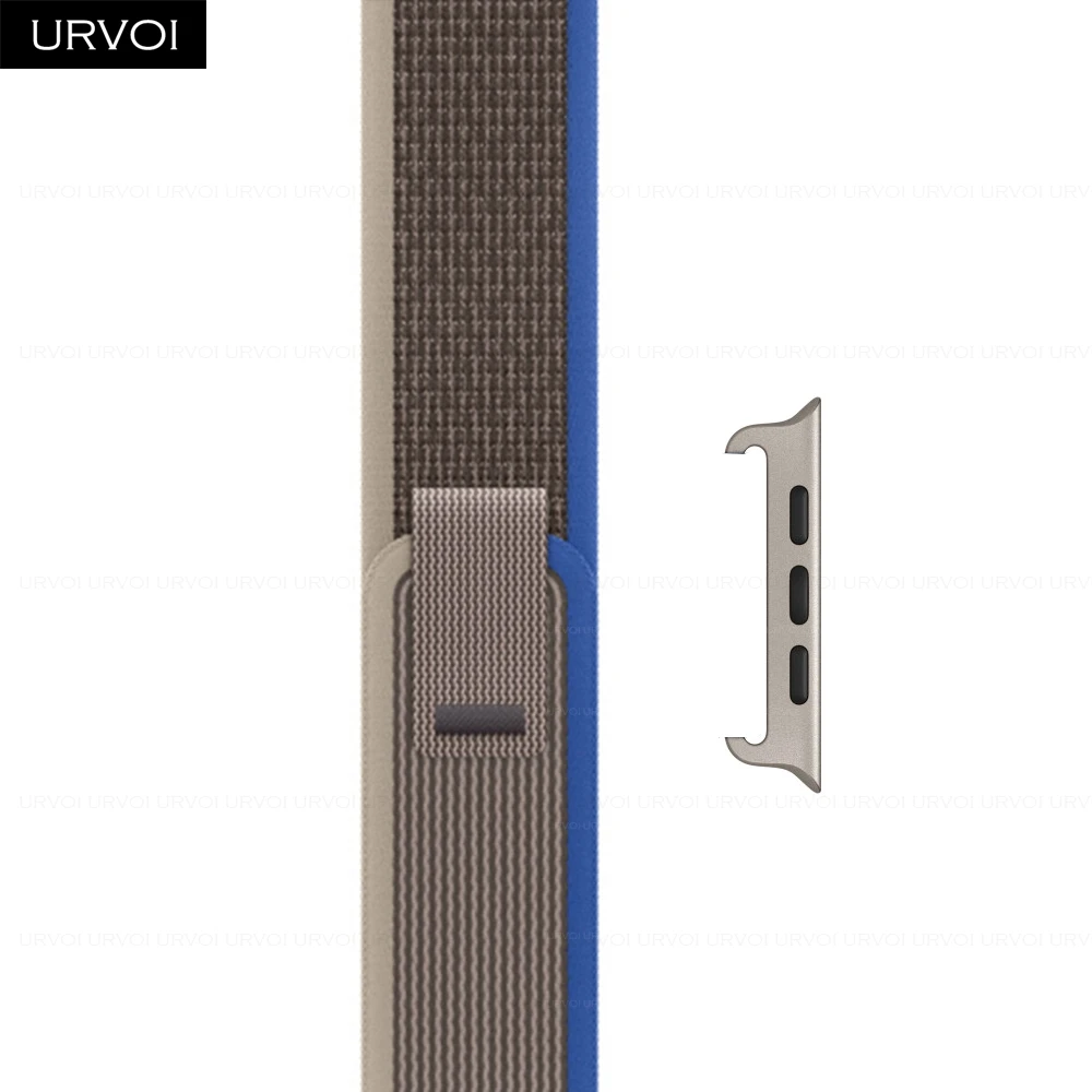 URVOI Nylon Weave Trail Loop Band with Pull Tab Closure