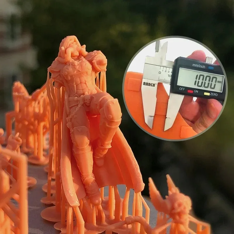 고안정성 고강도 화이트 3D 프린터 레진 SLA MSLA 3D 프린터 UV 레진