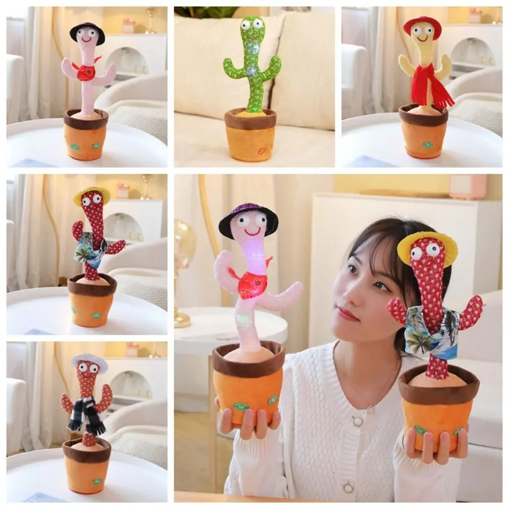 

Electronic Electronic Dancer Cactus Interactive Dancing Cactus Electronic Dancer Toy Talking Toy Plush Dancing Plush Toys