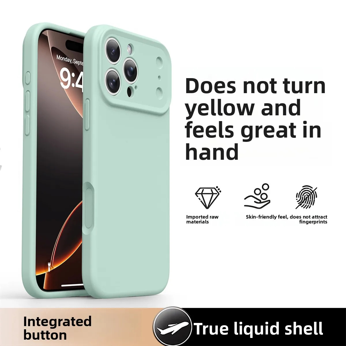 Premium Liquid Silicone Shockproof Phone Case - Soft Protective Cover