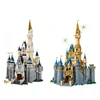 MINISO Disney Princess Castles Model Modular 71040s 43222s Building Blocks MOC Bricks Adults Toy Birthday Christmas Gifts 2