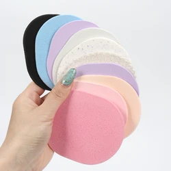 10 - Piece Set of Colorful Exfoliating Facial Sponges - Reusable Makeup Remover Pads (10Pcs)