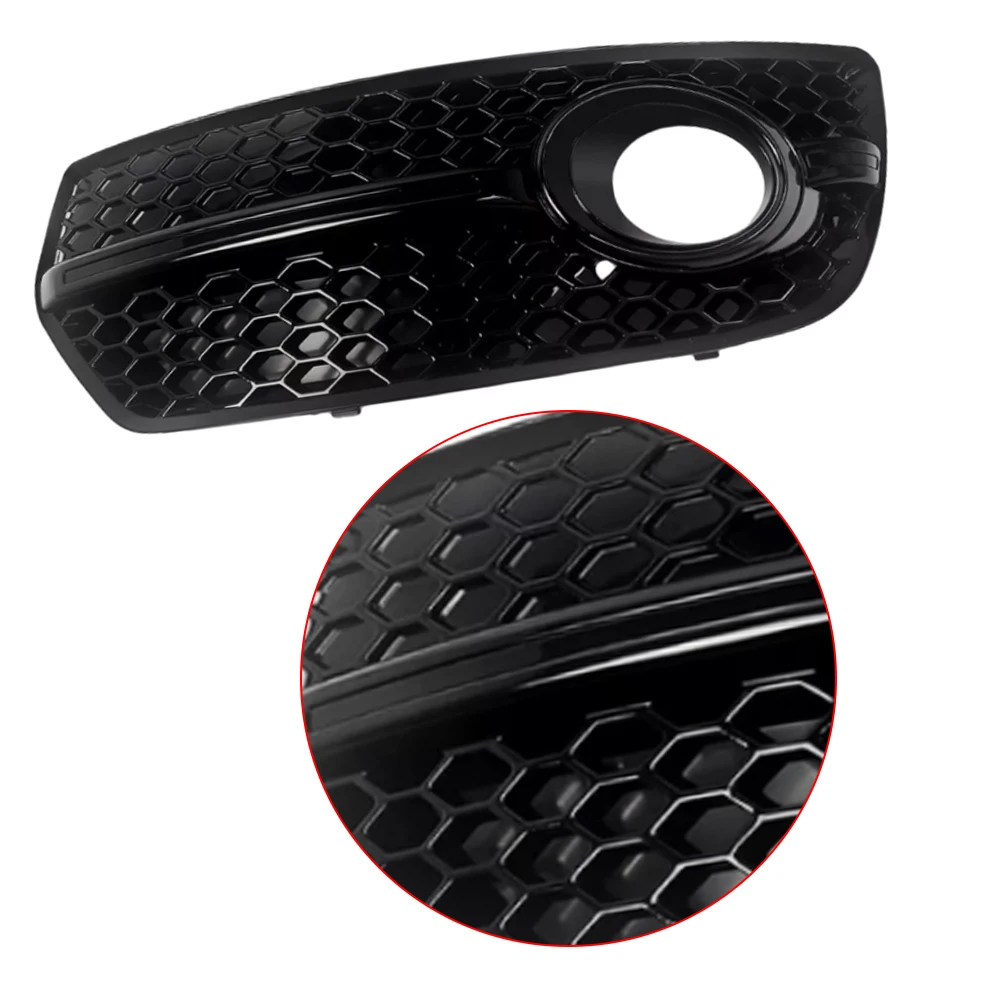 Couvercle De Phare Antibrouillard Pour Audi Q5 2009-2012 Grille L'abat-jour L'antibrouillard Sous Pare-chocs Avant De La Cadre L'antibrouillard Automobile 8R0807681A 8KD807682A Calandre De Phare ( Col