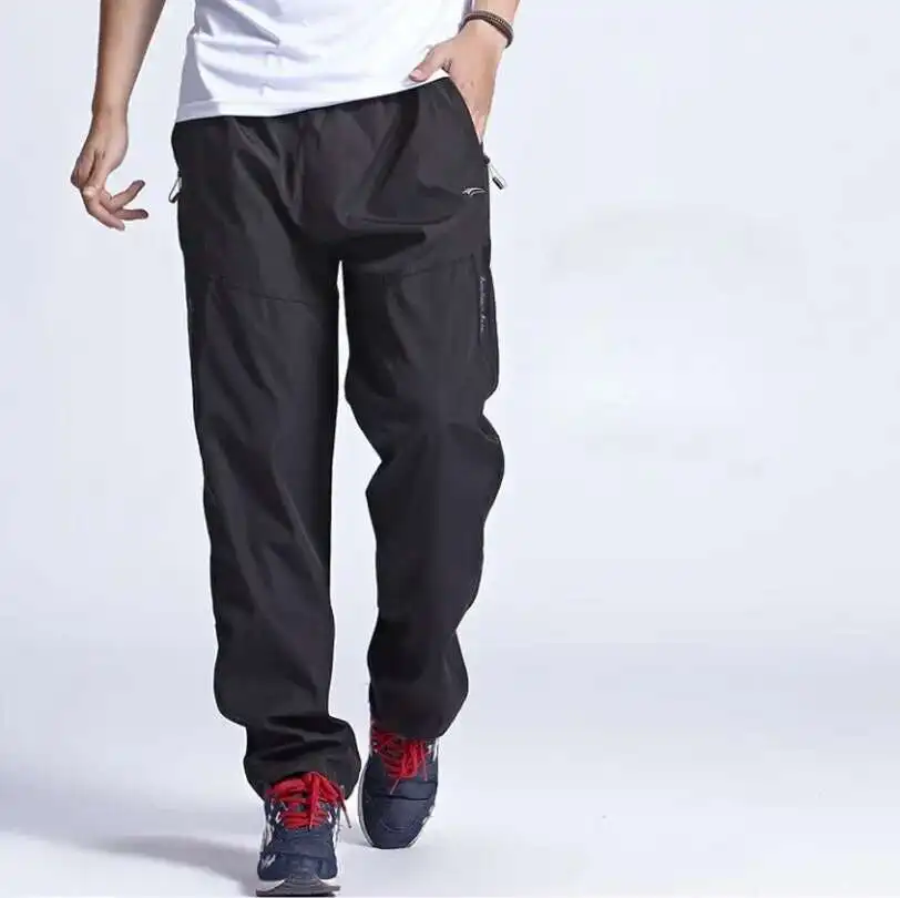 Sportswear Joggers Outside Men's Casual Pants Quickly Dry Breathable Male Pants Men Trousers & Sweatpants Active 6XL sport jogging trousers