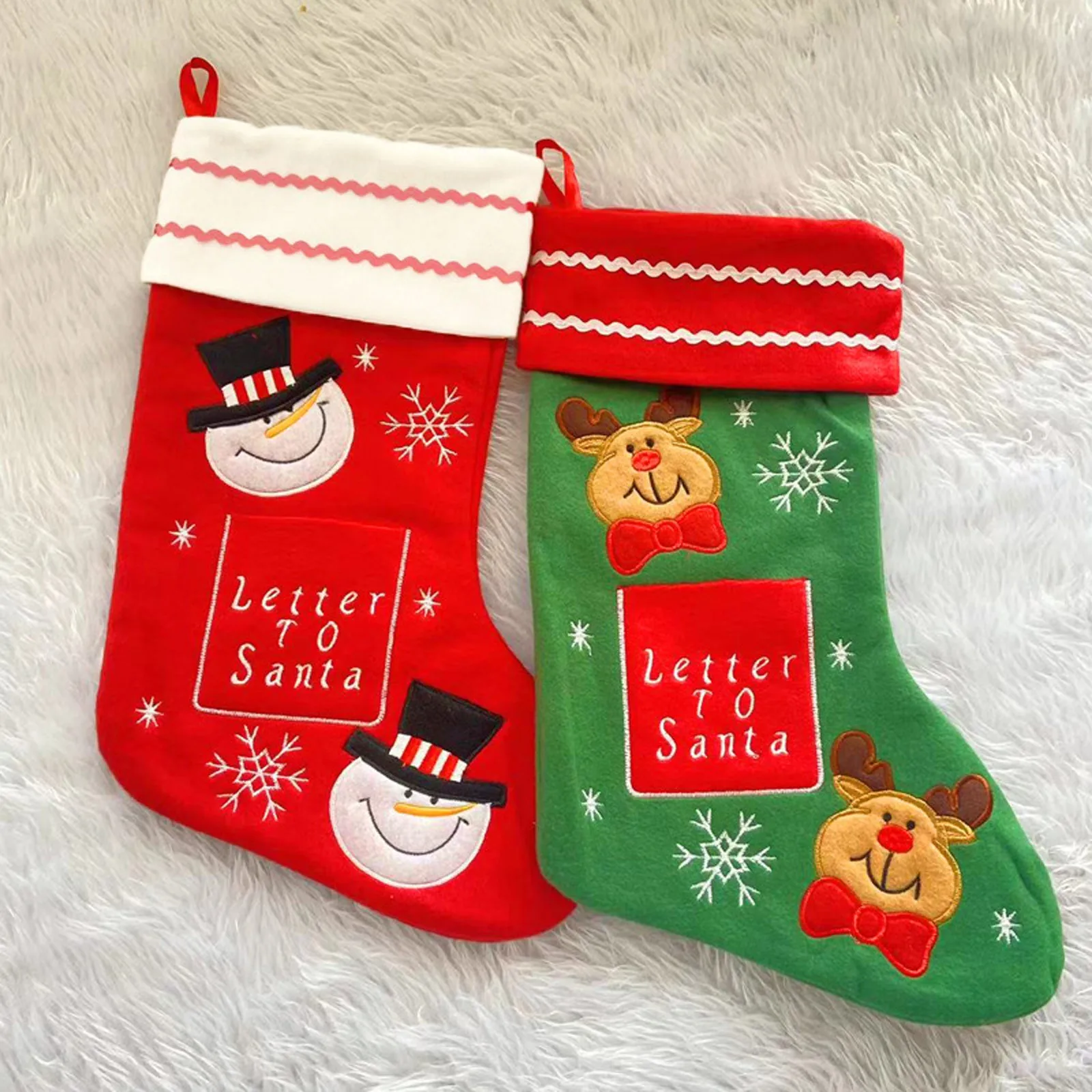 

Рождественские чулки, украшения, Санта-Клаус, снеговик, Рождественские каникулы, подарочные сумки для конфет, украшение, товары для детей