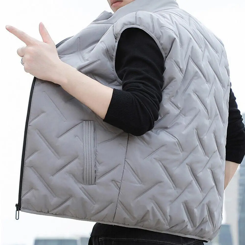 Chaleco supersuave sin mangas para uso diario chaqueta popular con
