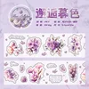 1Roll 2M DIY material decoration loop sticker Supplies Adhesives Scrapbook Cut 55mm*2M Tape Flower Field PET Handbook 6