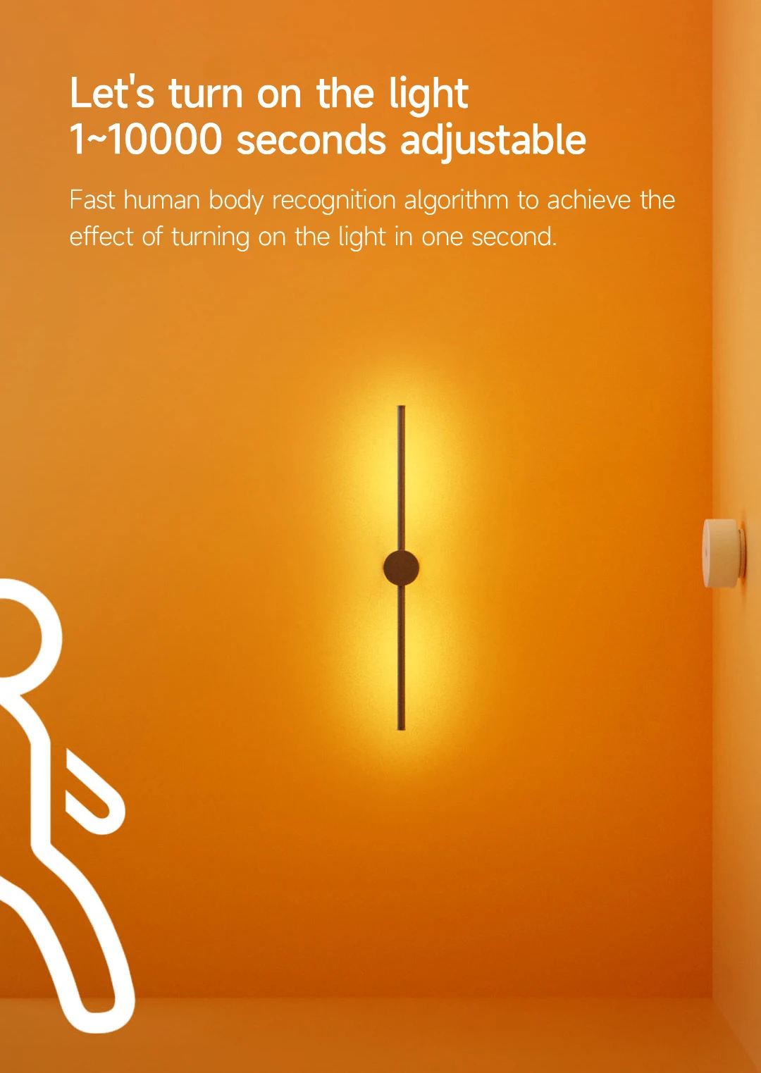 Linptech Human Body Presence ES1 Sensor Bluetooth/WiFi/ZigBee Communication Mill