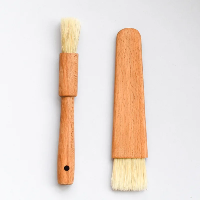 Multipurpose Kitchen Brush Bristle Grill Barbecue Oil Brush Baking Cooking Butter Paint Home Cleaning Brushes BBQ Tools