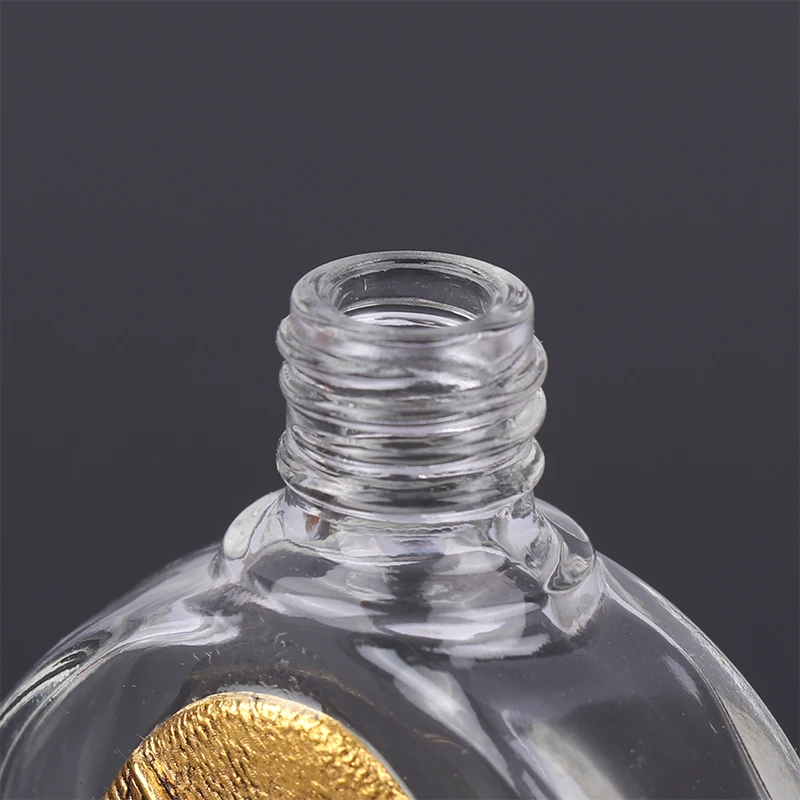 Description Picture 5 of item1PC Empty Holy Water Jesus Bottle Glass Religious Cross Bottles Christian Baptism Supplies 22 Types Gold Silver