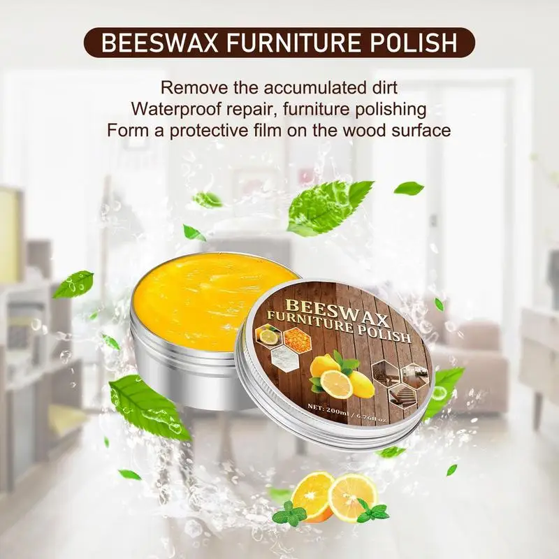 Wooden Seasoning Beeswax Multi-purpose Natural Wood Wax Traditional Beeswax  Oil Used For Furniture Floor Cabinet In Stock - Wood Polish - AliExpress