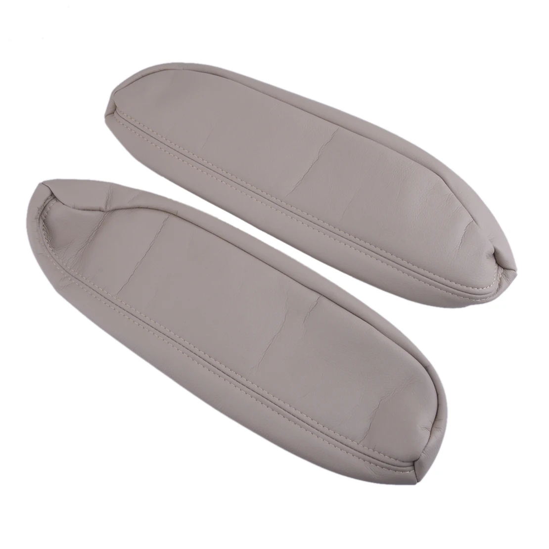 Beige 2pcs Front Left Right Seat Armrest Handle Cover Protector Fit For Land Rover Discovery Lr3