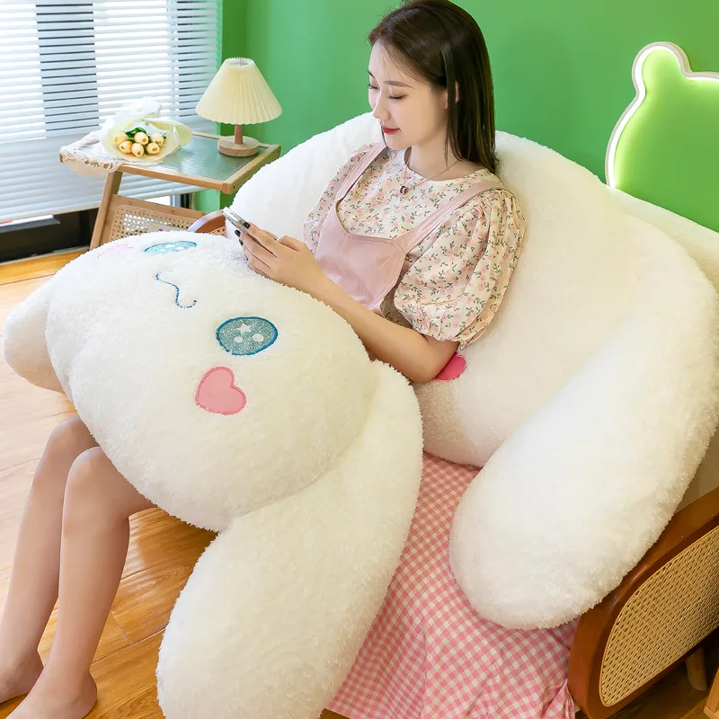 Large Size Sofa Pillow Sanrio Cinnamoroll Cartoon Plush Doll Bed Cushion  Dog Plush Stuffed White Toys Birthday Gift For Girls - AliExpress