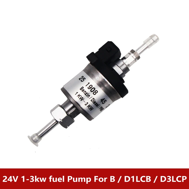 Aftermarket Replaced 18ml/L 1-3KW 24V Fuel Pump 25190845 Fit Eberspacher D1L  D1LC D3L D3LC Diesel Air Heaters