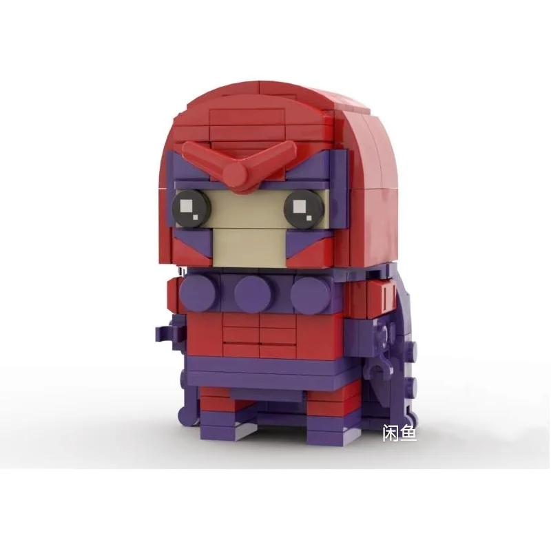 Plastica Abs Magneto Brickheadz Building Blocks Mini Action Figure Toys