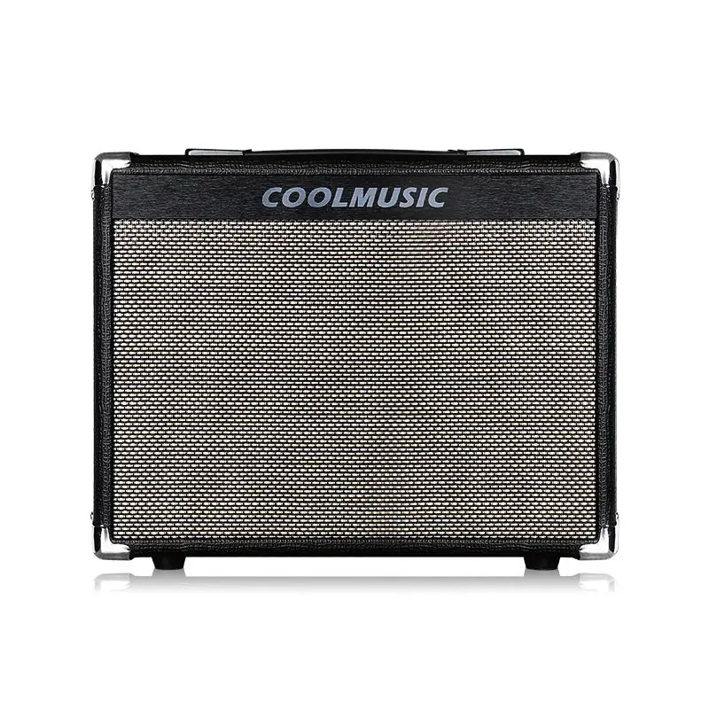 COOLMUSIC UNIQUE-50 Electronic Guitar Amplifier 50 watt amp Music Instrument Speaker Compact Portable Built-in Reverb guitar amplifier