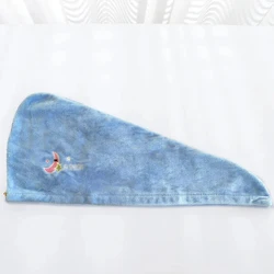 Quick-Dry Super Absorbent Soft Hair Towel Wrap (Moon)