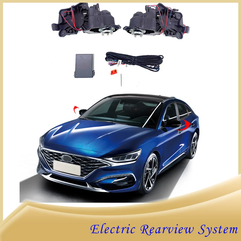 

For modern LA FESTA 2018-2023 Auto Intelligent Automatic Car Electric Rearview Side Mirror Folding System Kit Module