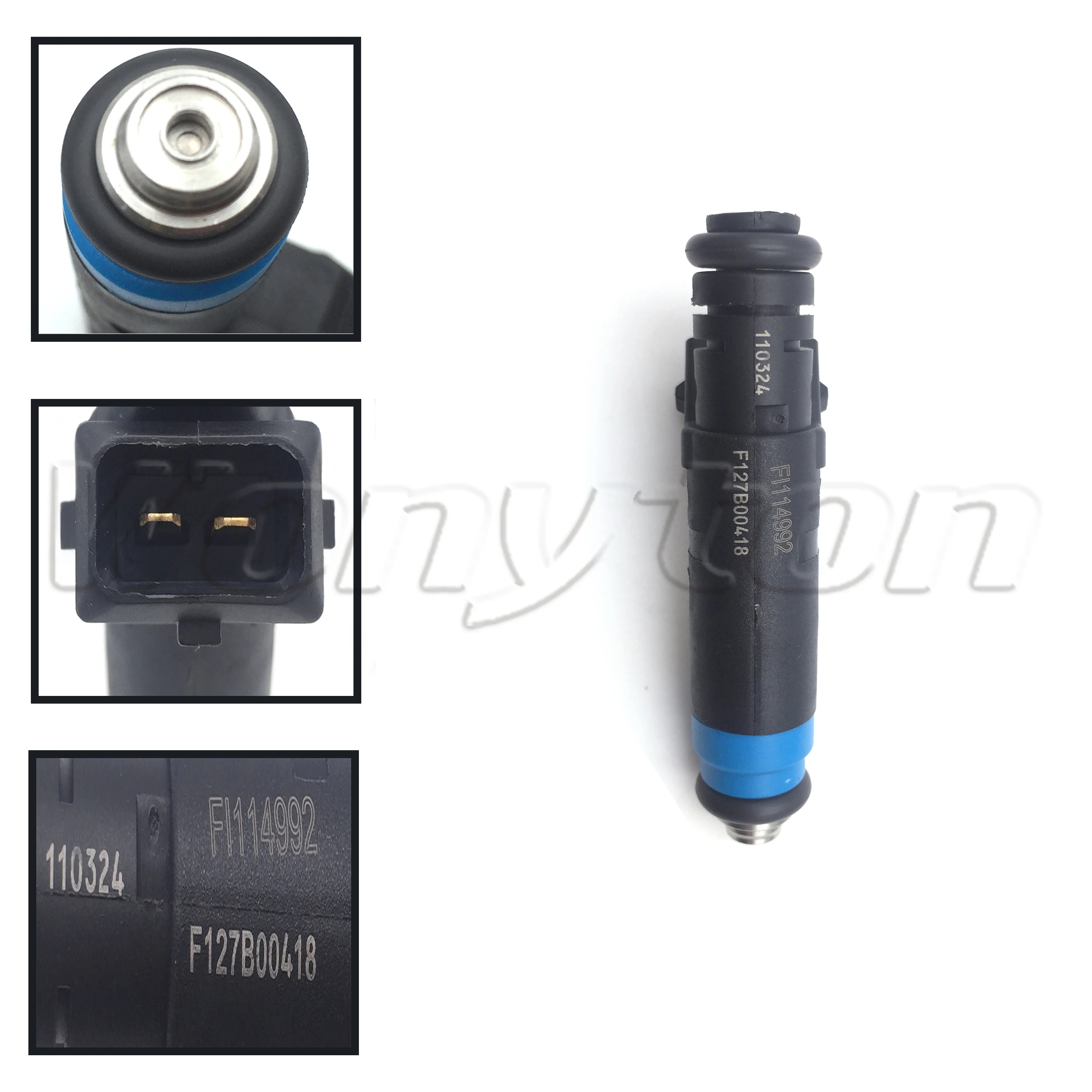 8Pcs NEW High Impedance Fuel Injectors EV1 for Siemens Deka 80 LB FI114992