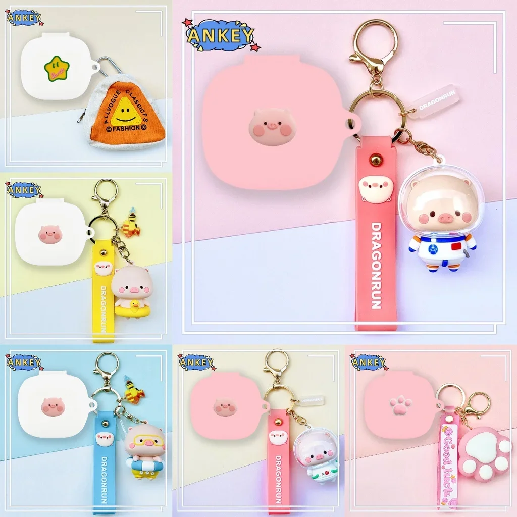 Per Anker Soundcore R50I P20I P25I Life P3 Custodia In Silicone Per Auricolari Cute Cat Auricolari Custodia Protettiva Morbida Per Cuffie