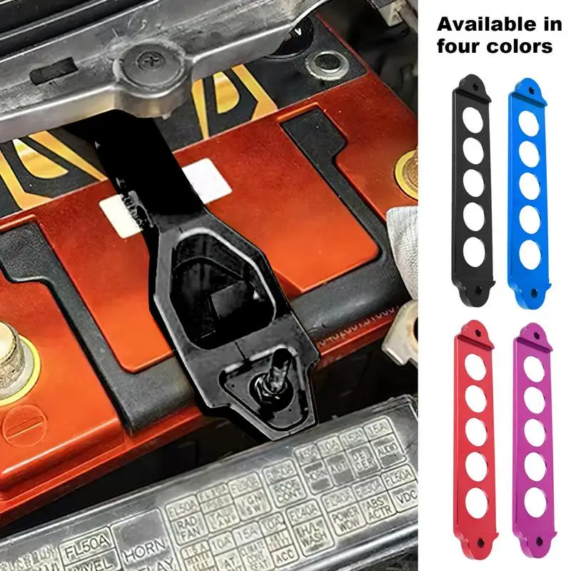 

Car Fixed Battery Holder Hold Down Bolts Easy to Install Hold Down Rod Modified Fixed Battery Holder for Car Truck Accessories