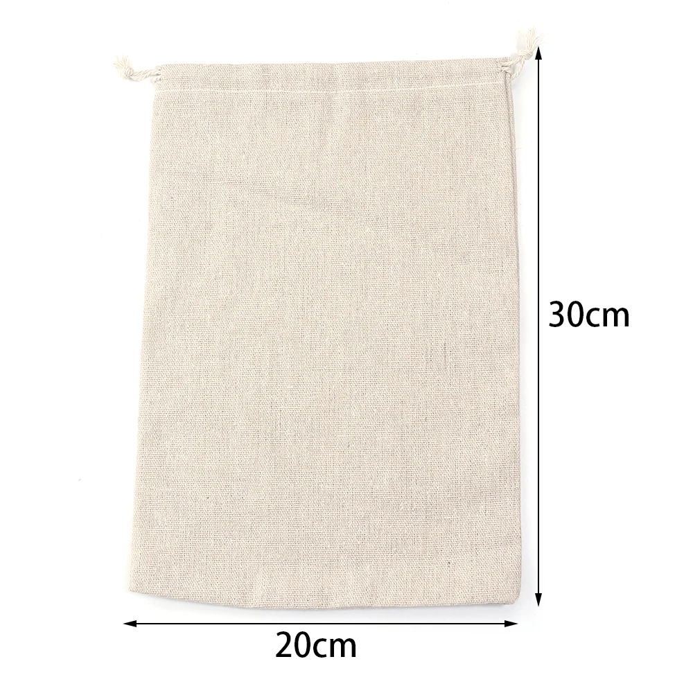 5-10pcs Cotton Bags Gift Drawstring Pouch Gift Box Packaging Bags Gift Linen Bags Jewelry Display Xmas Wedding Sack Burlap Bag
