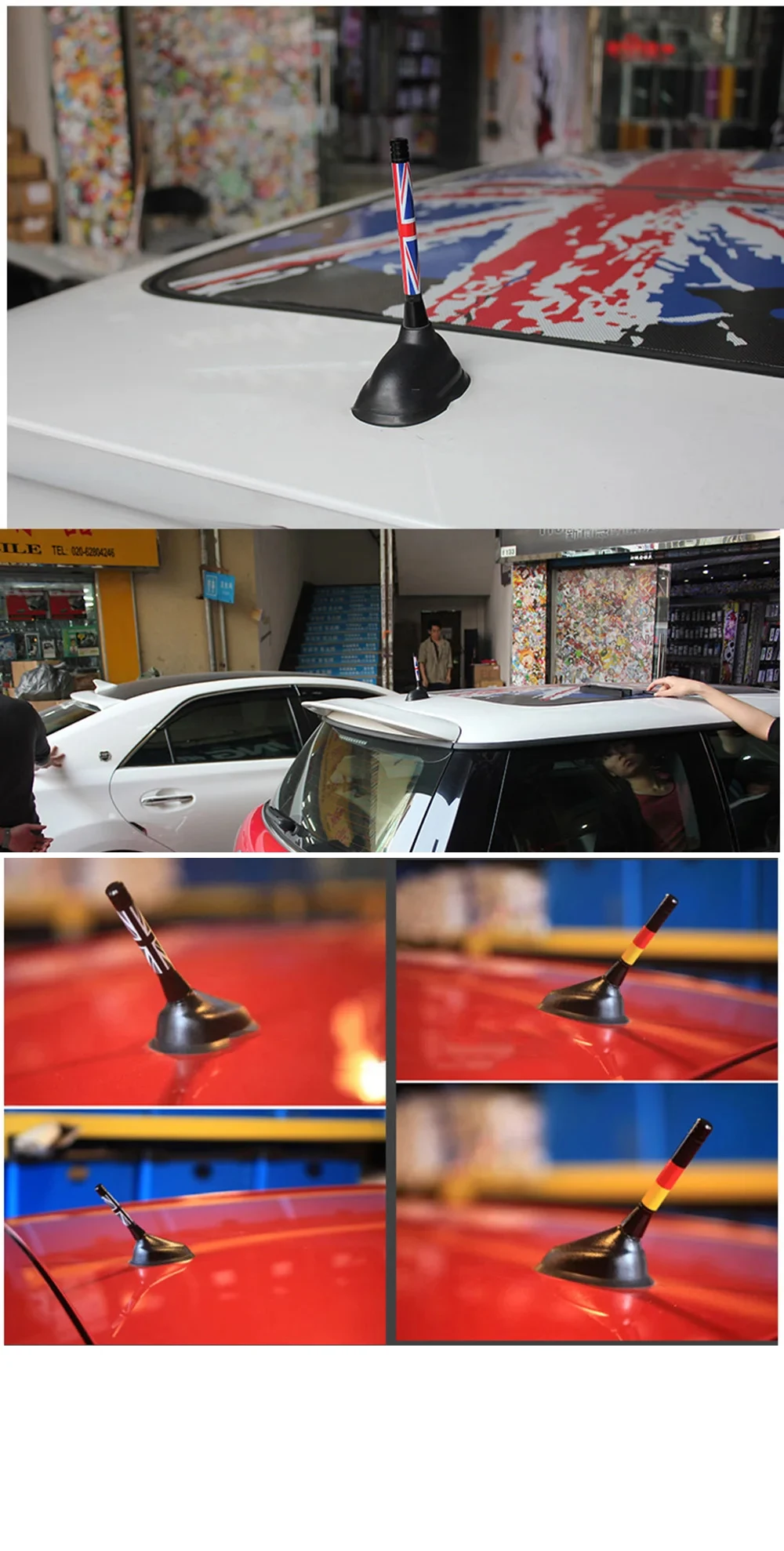 Auto Dach Antenne Für MINI Cooper F56 R55 R56 R53 F55 JCW R60 R50 R52 R57 R58 R59 F57 Universal Radio Antenne Styling Zubehör – Detail 6