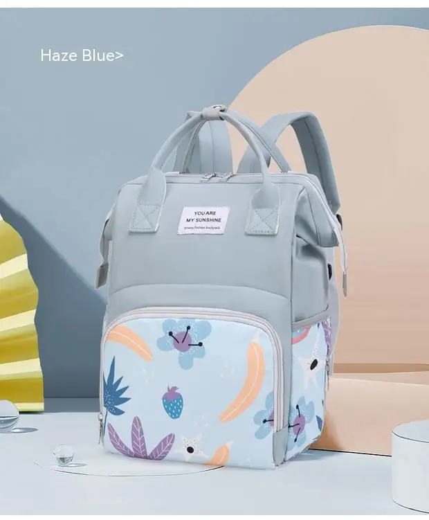 Fashion Fabric Diaper Backpack