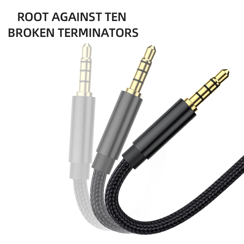 Audio Cable 3.5 mm Jack Extension Stereo Aux for Samsung Huawei Xiaomi Headphones PC