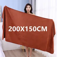 Thickened Large Microfiber Bath Towel-Super absorbent and quick-drying multi-purpose microfiber towel 1