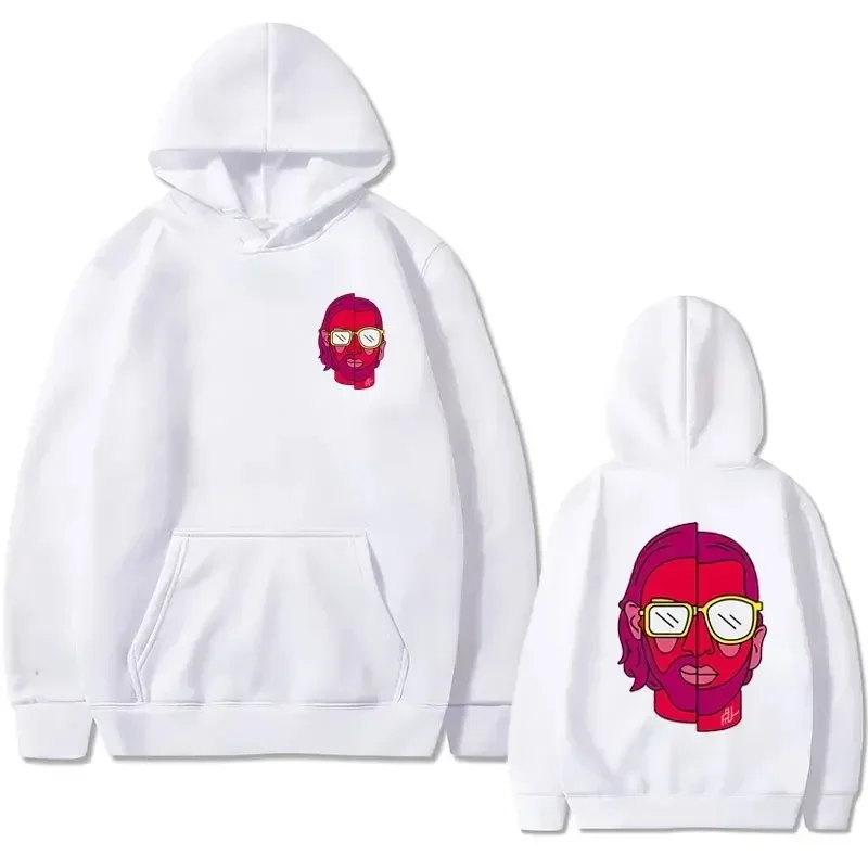 Le Monde Chico Double Sided Graphic Print Hoodie Album PNL French Rap Hip Hop Hoodies Clothes Men Women Fashion Brand Streetwear 4