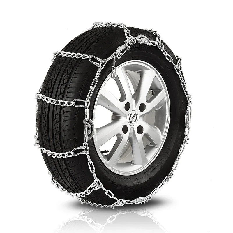Car Tire Anti-skid Steel Chain Winter Spikes Cadenas Para Nieve For Tire Chains Rain Winter Tool Tires For Car Truck SUV