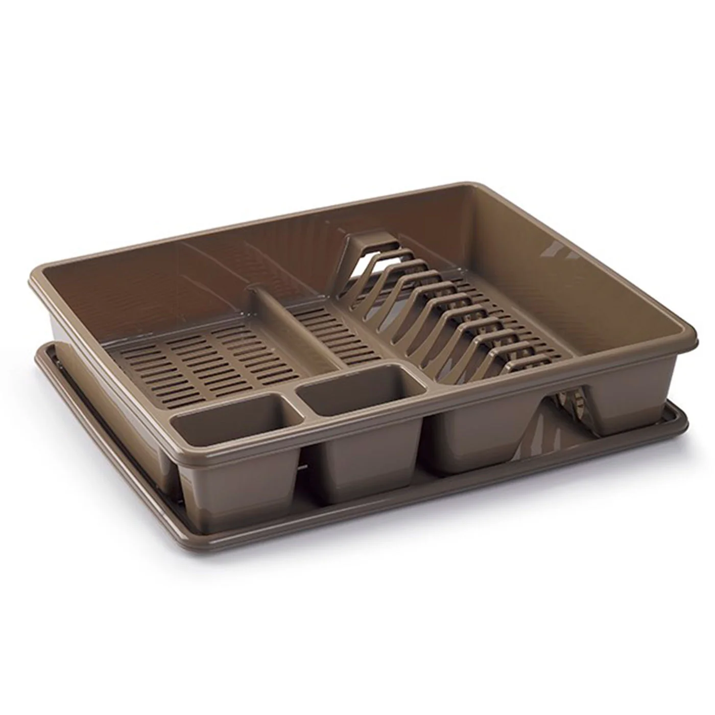 Tradineur - Escurreplatos de plástico rectangular con bandeja antigoteo,  escurridor, soporte, organizador vajilla, cocina, 45,5 - AliExpress