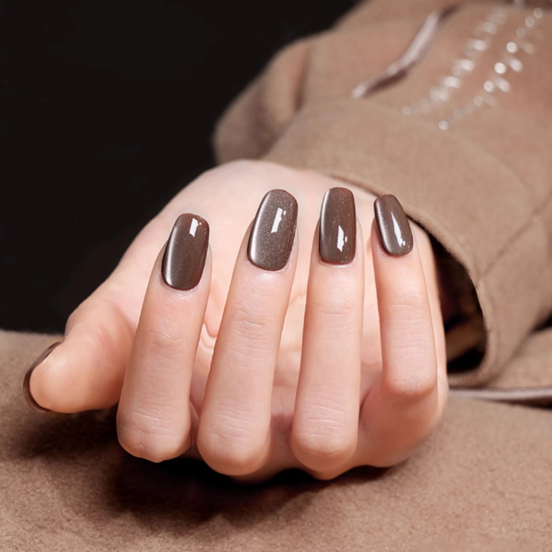 새로운 인기 반사 고양이 눈 자석 네일 젤 세미 퍼머넌트 네일 아트 소킹 LED 네일 살롱 DIY 네일 살롱 젤