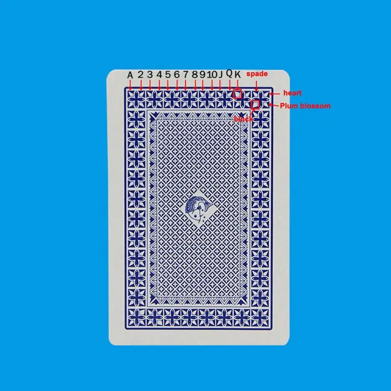 Marked Stripper Deck Playing Cards Poker Magic Tricks Close Up Street Illusion Gimmick Mentalism Kid Child Puzzle Toy Magia Card 2