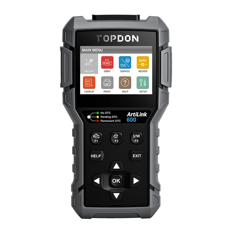 Lettore Di Codici Per Auto Ecu Automatico Diagnostico Multifunzione Topdon Al600 2022 Scanner Per Auto Obd 11 Di Scanner Per Auto