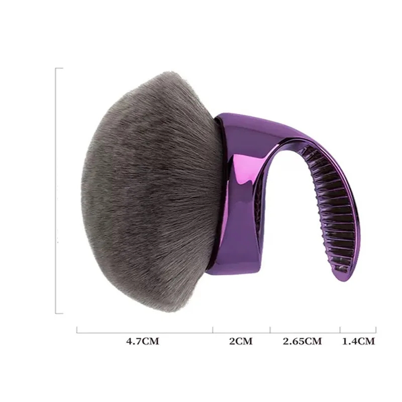 Description Picture 3 of itemWide Round Head Blur Body Kabuki Brushes,Extra Large Body Makeup Brush,for Self Tanner Leg Makeup & Bronzer Self Tan Applicator